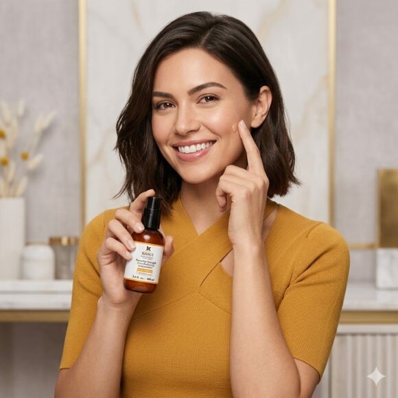 Kiehl's Powerful Strength Line Reducing Concentrate 3.4oz Hyaluronic Vitamin C. - Picture 5 of 5